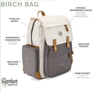 New diaper bag! Super functional and you will love